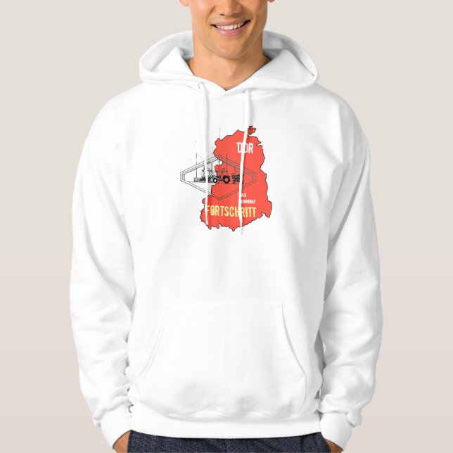 DDR. Advertising Design "Progress Agricultural Mac Hoodie (Front)
