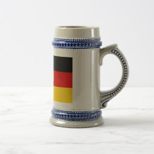 DDR German Democratic Republic Flag Beer Stein