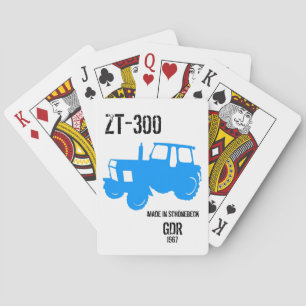 DDR Traktoren Design Playing Cards