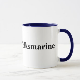 DDR Volksmarine, East German Navy Mug