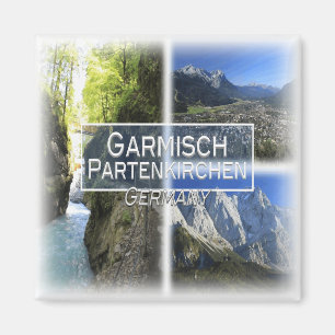 DE0110 Europe, Garmisch-Partenkirchen, Fridge  Magnet