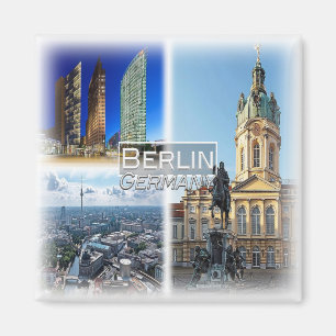 DE0114 Europe, Germany, Berlin, Fridge   Magnet