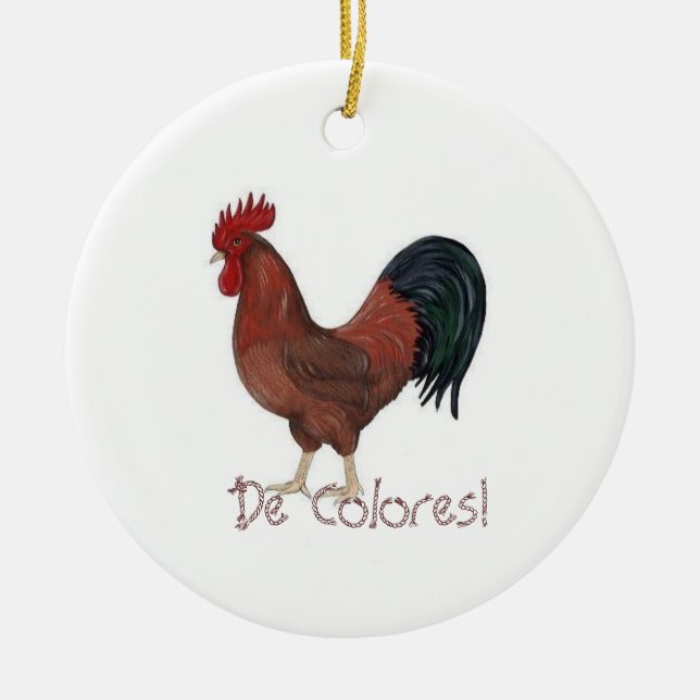 De Colores ornament (Front)