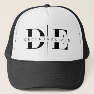 DE Decentralised Crypto for Traders & Blockchain Trucker Hat