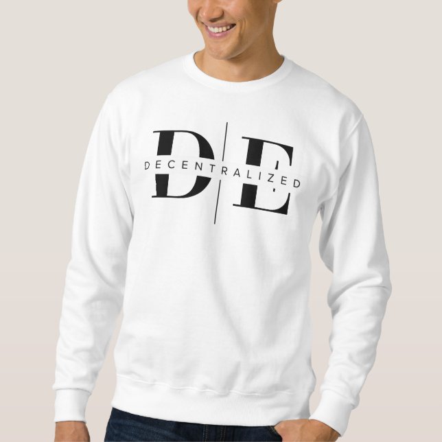 DE Decentralised for Financial Freedom Crypto  Sweatshirt (Front)