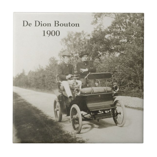 De Dion Bouton 1900 Tile (Front)