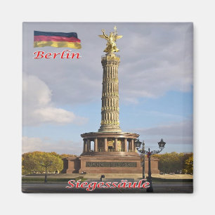 DE - Germany - Berlin - Berliner Victory Column Magnet
