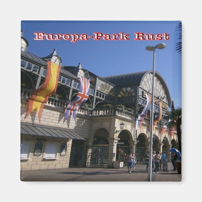 DE - Germany - Europa Park Rust Magnet (Front)