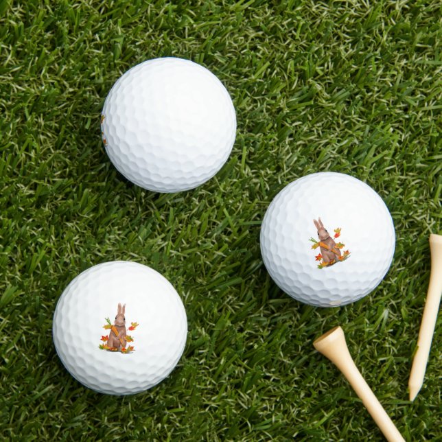 DE Golfball Hase in autumn Golf Balls (Insitu Grass)