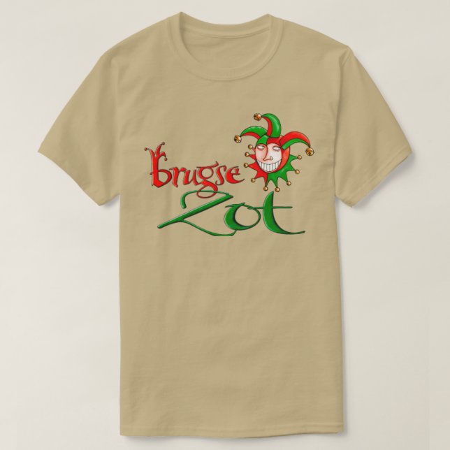 De Halve Maan Brugse Zot T-Shirt (Design Front)