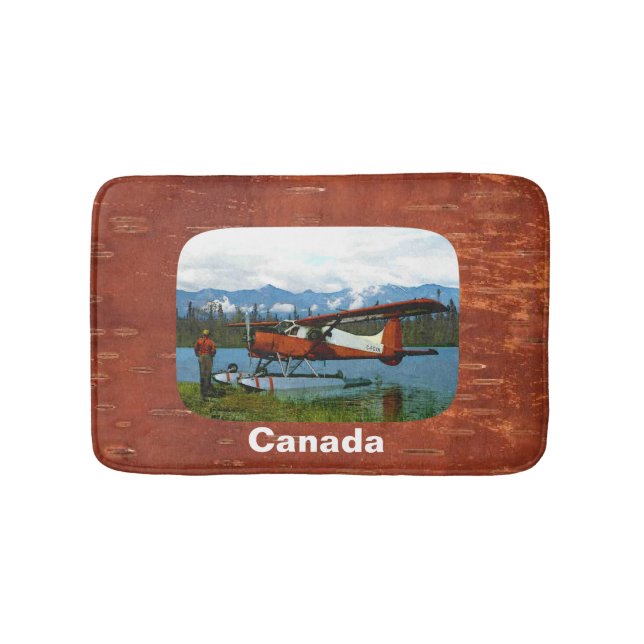 De Havilland Beaver Floatplane Bath Mat (Front)