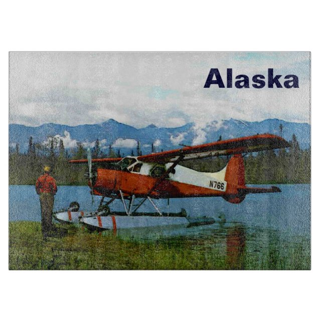 De Havilland Beaver Floatplane Cutting Board (Front)