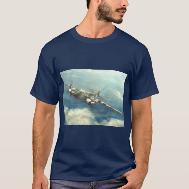 de havilland Mosquito F.B. aeroplane T-shirt (Front)