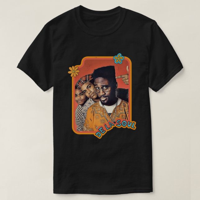 De La Soul American Hip Hop Band T-Shirt (Design Front)