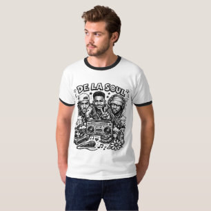 De La Soul Hip Hop Tribute Vintage Streetwear T-Shirt