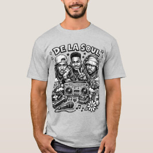 De La Soul Hip Hop Tribute Vintage Streetwear T-Shirt