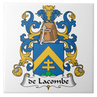 de LaCombe Family Crest Tile