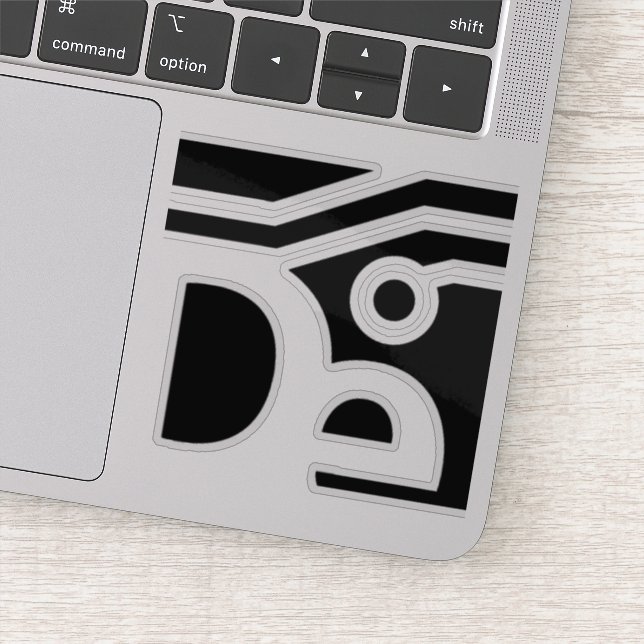 DE Laptop Sticker (Detail)