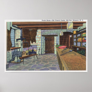 De Lery Castle and Rush-Bagot Memorial View Poster