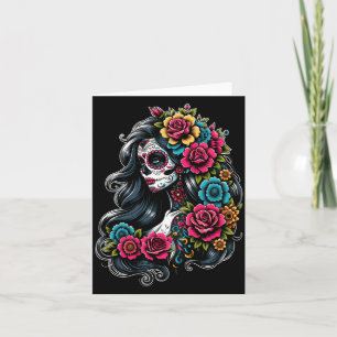 De Los Muertos La Catrina Day Of The Government Card
