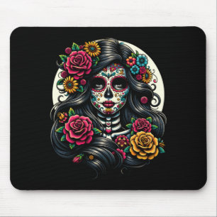 De Los Muertos La Catrina Day Of The Government Mouse Pad
