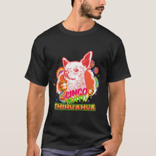 De Mayo Dog Mexican Chihuahua Fiesta Maracas T-Shirt