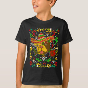 De Mayo Frenchie Sombrero French Bulldog May 5th T-Shirt