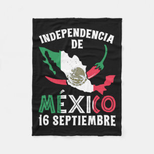 De Mexico 16 Septiembre Mexican Independence 1 Fleece Blanket