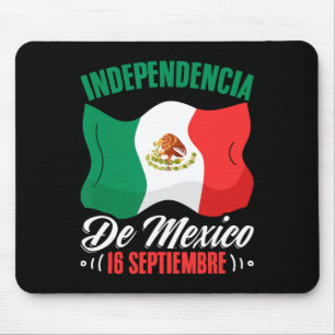 De Mexico 16 Septiembre Mexican Independence Mouse Pad