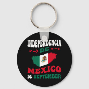 De Mexico Flag Pride Mexican Independence Day  Key Ring