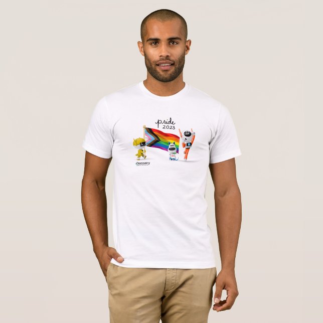 DE Pride 2023 - White T-Shirt (Front Full)