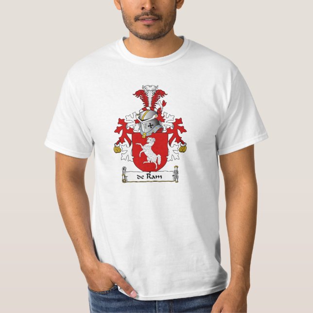 de Ram Family Crest T-Shirt (Front)