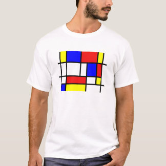 De Stijl - Colorful and geometric Mondrian style T-Shirt