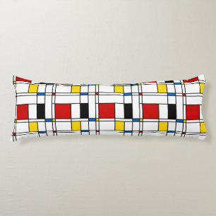 De Stijl Pattern Body Cushion