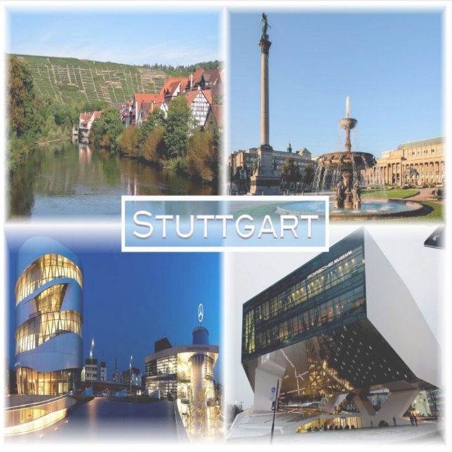 DE Stuttgart - River Neckar - Schlossplatz - (Front)