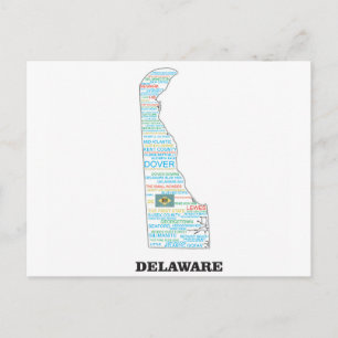 DE WORD STATE POSTCARD
