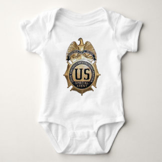 DEA Badge Baby Bodysuit
