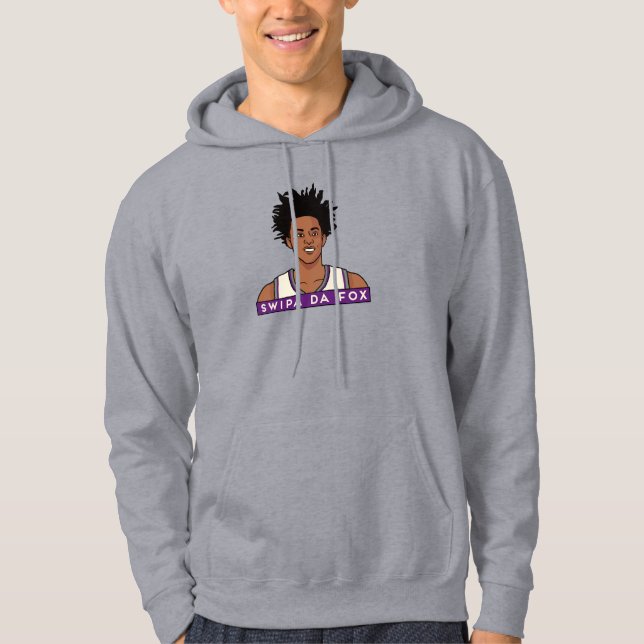 De'Aaron Fox - Swipa Da Fox Hoodie (Front)