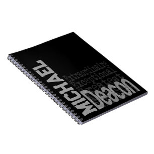 Deacon Extraordinaire CUSTOM Notebook
