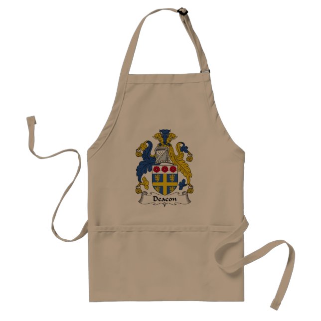 Deacon Family Crest Standard Apron (Front)
