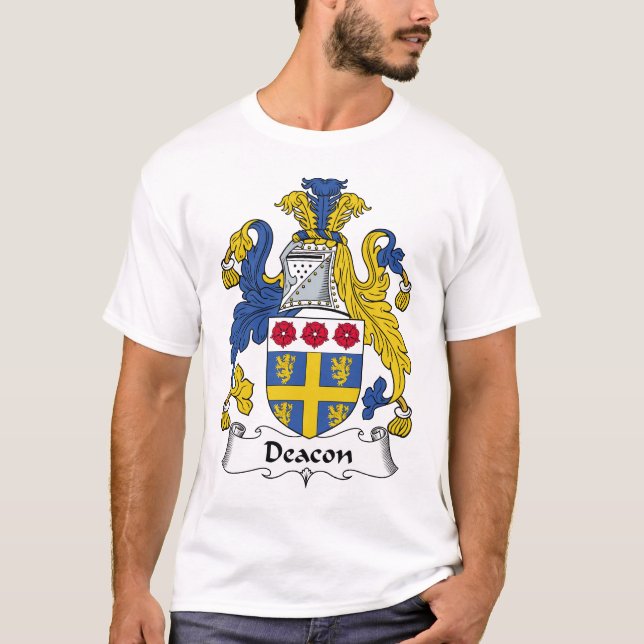 Deacon Family Crest T-Shirt (Front)