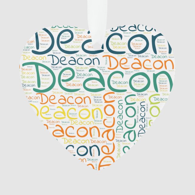 Deacon Ornament (Front)