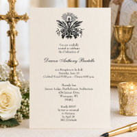 Deacon Priest Ordination Reception Invitation