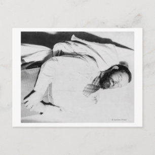 Dead Body of Outlaw Jesse James Photograph Postcard