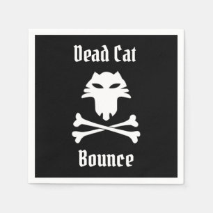 Dead Cat Bounce Napkin