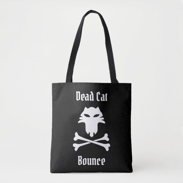 Dead Cat Bounce Tote Bag (Front)
