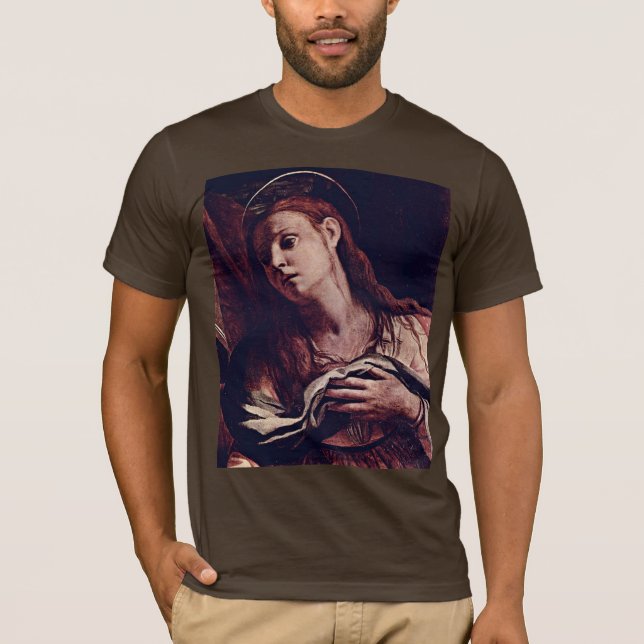 Dead Christ And Mary Magdalene  By Bronzino Angelo T-Shirt (Front)