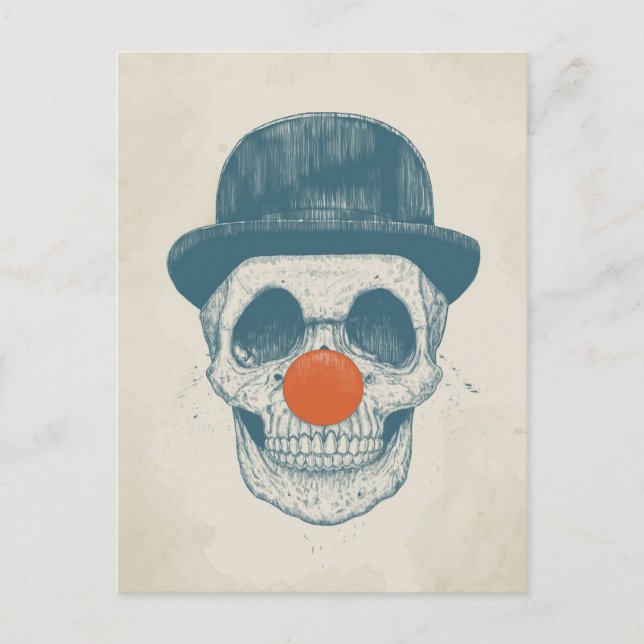 Dead clown postcard (Front)