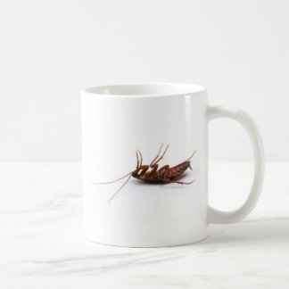 Dead cockroach coffee mug