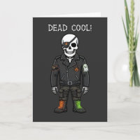 Dead Cool Skeleton Biker | Halloween